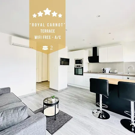 Le Royal Carnot - - Centre Terrasse Apartment Cannes